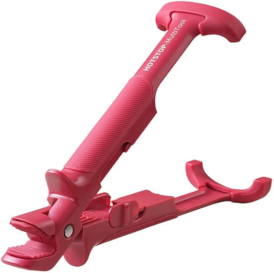 Anti-Slip Grip Tongs + Free Stainless Cleaner Brush ”