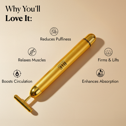 24K Vibrating Face Massager