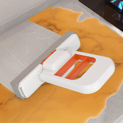 Multi Functional Mini Mop + Free Cleaning Brush With Liquid Soap Dispenser