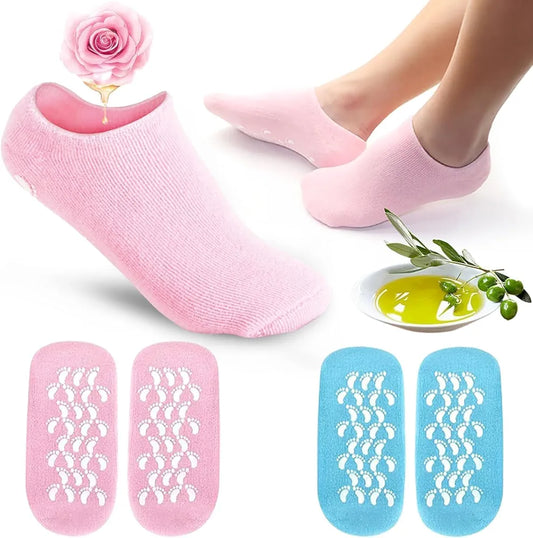 “Natural Moisture Boost Foot Socks for Smooth Skin & Winter (Premium Quality ✨)