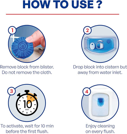 Toilet Bowl Cleaner Tablet With Fresh Fragrance