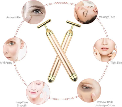 24K Vibrating Face Massager